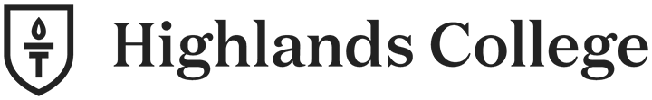 Highlands College Help Center home page